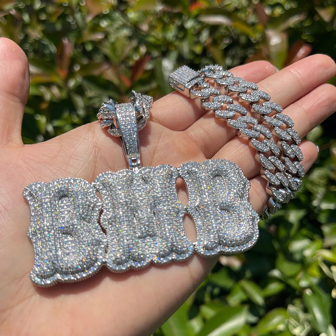 DUBSS - Custom Semi-Bubble Letter Pendant