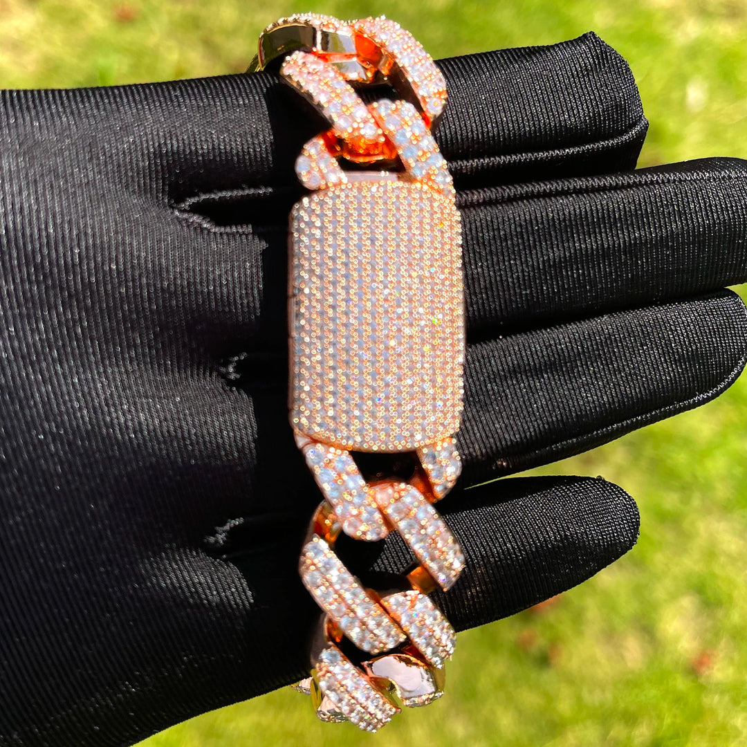 DUBSS - Iced Out Figaro Bracelet