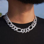 Load image into Gallery viewer, DUBSS - 18mm Figaro Cuban Chain
