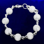 Load image into Gallery viewer, DUBSS - 15mm Iced Out  Ball Bracelet
