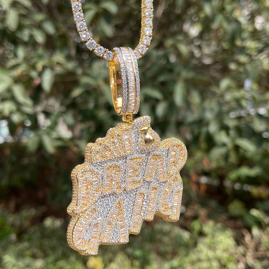 DUBSS - Iced Out Bread Gang Pendant