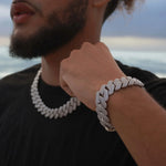 Load image into Gallery viewer, DUBSS - All Out Miami Cuban Bracelet
