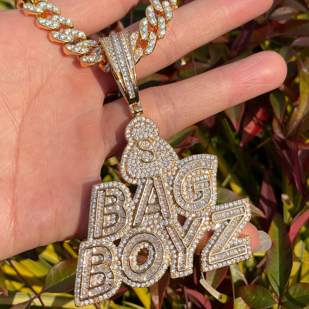 DUBSS - Iced Out BAG BOYZ Pendant