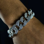 Load image into Gallery viewer, DUBSS - 20mm Player Cuban Link Bracelet
