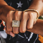 Load image into Gallery viewer, DUBSS - 15mm Iced Out Game Changer Ring
