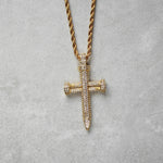 Load image into Gallery viewer, DUBSS - Nail Cross Pendant
