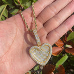 Load image into Gallery viewer, DUBSS - Iced Out Cute Heart Pendant
