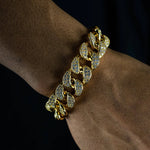 Load image into Gallery viewer, DUBSS - 20mm Player Cuban Link Bracelet
