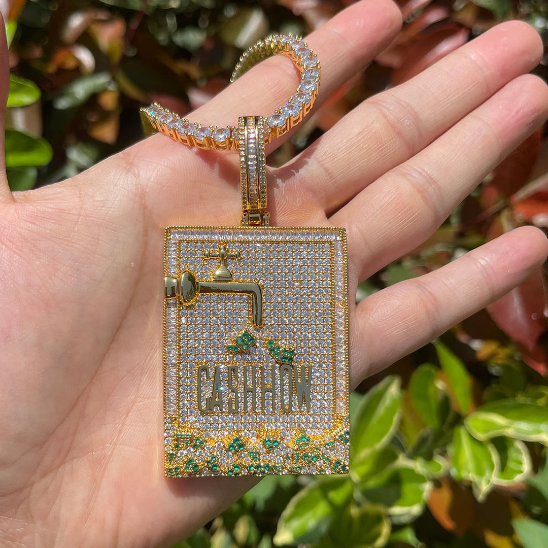 DUBSS - Iced Out Creative Cash Pendant