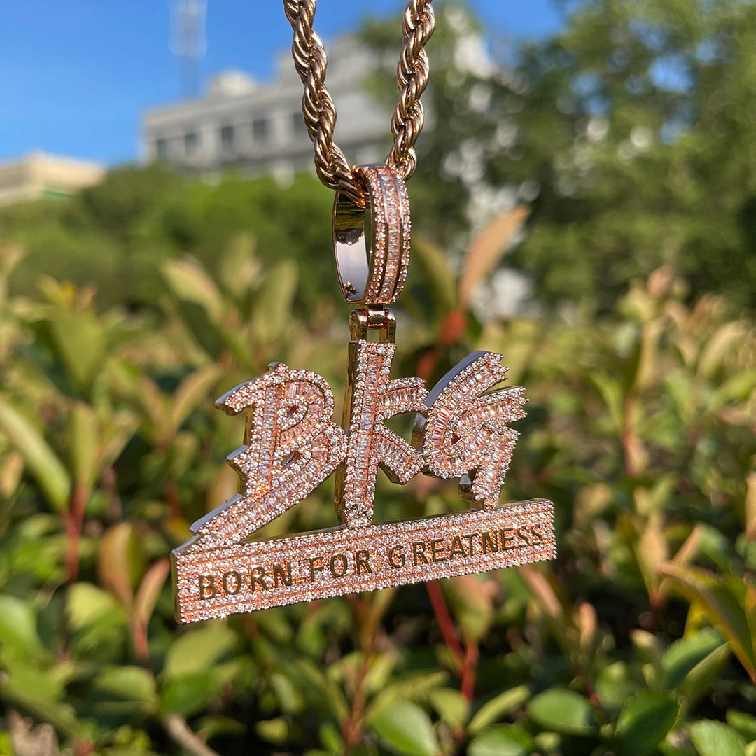 DUBSS - Iced Out Born for Greatness Pendant