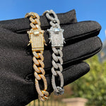 Load image into Gallery viewer, DUBSS - Iced Out Figaro Bracelet
