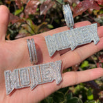 Load image into Gallery viewer, DUBSS - Iced Out Money Pendant
