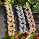 Load image into Gallery viewer, DUBSS - Iced Out Spring Clasp Cuban Bracelet
