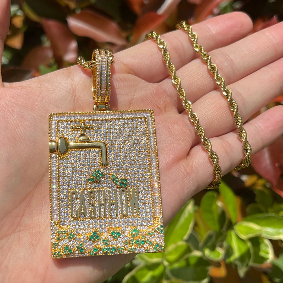 DUBSS - Iced Out Creative Cash Pendant