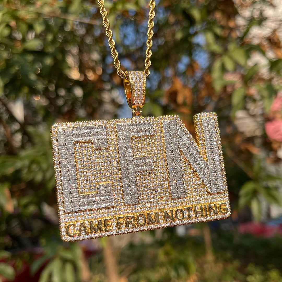 DUBSS - Iced Out Came From Nothing Pendant