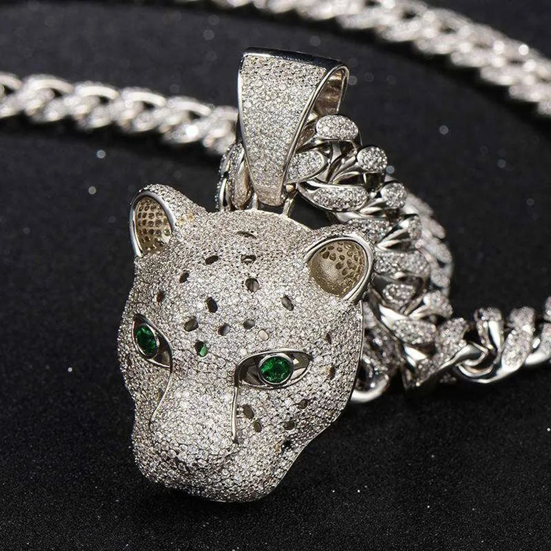 DUBSS -  Leopard Head Pendant