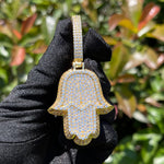 Load image into Gallery viewer, DUBSS - Iced Out Halma Pendant
