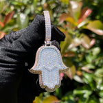 Load image into Gallery viewer, DUBSS - Iced Out Halma Pendant
