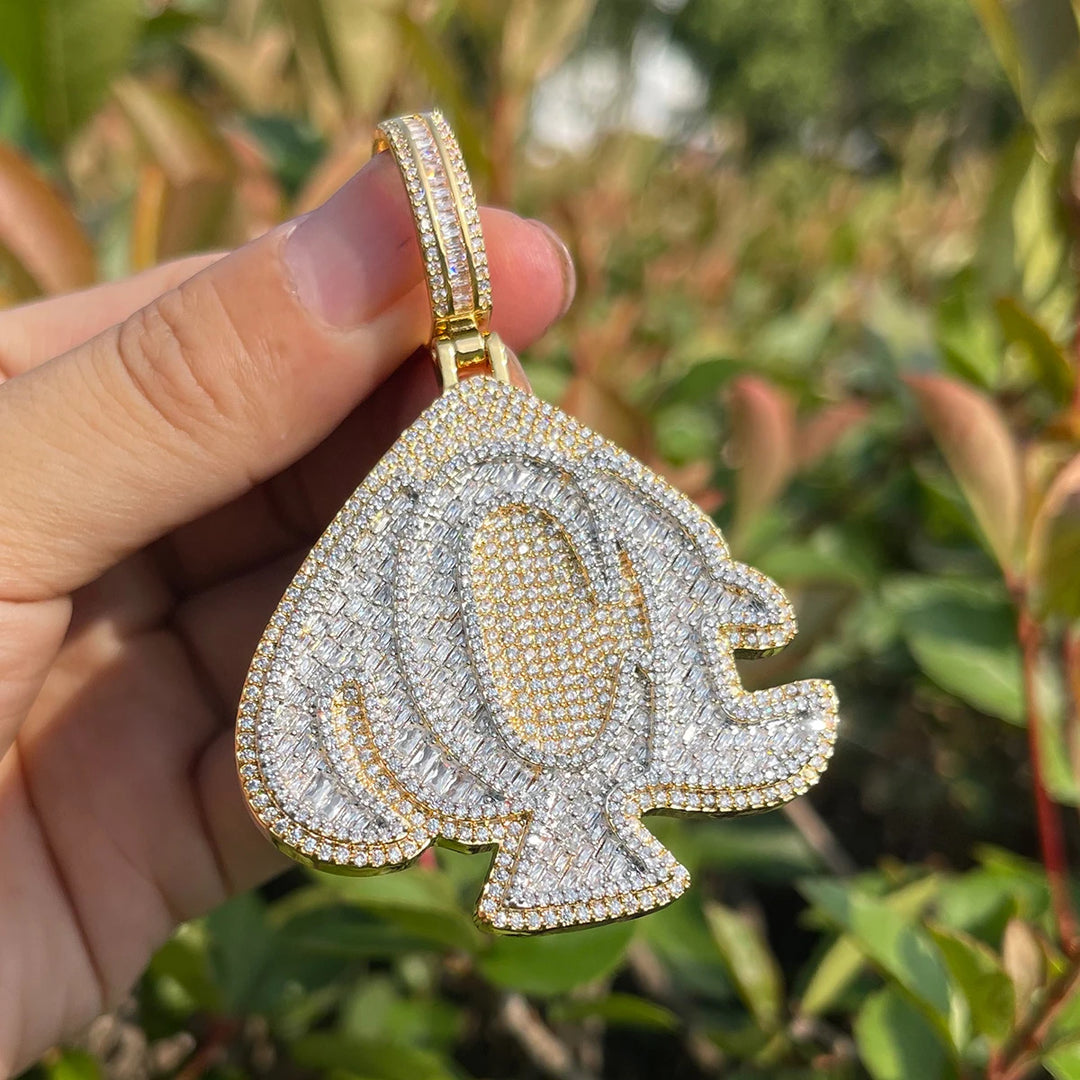 DUBSS - Iced Out Ace Pendant