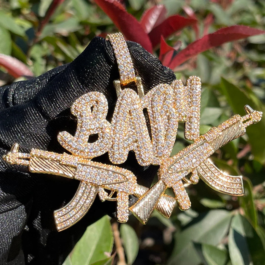 DUBSS - Iced Out Baby Gun Pendant