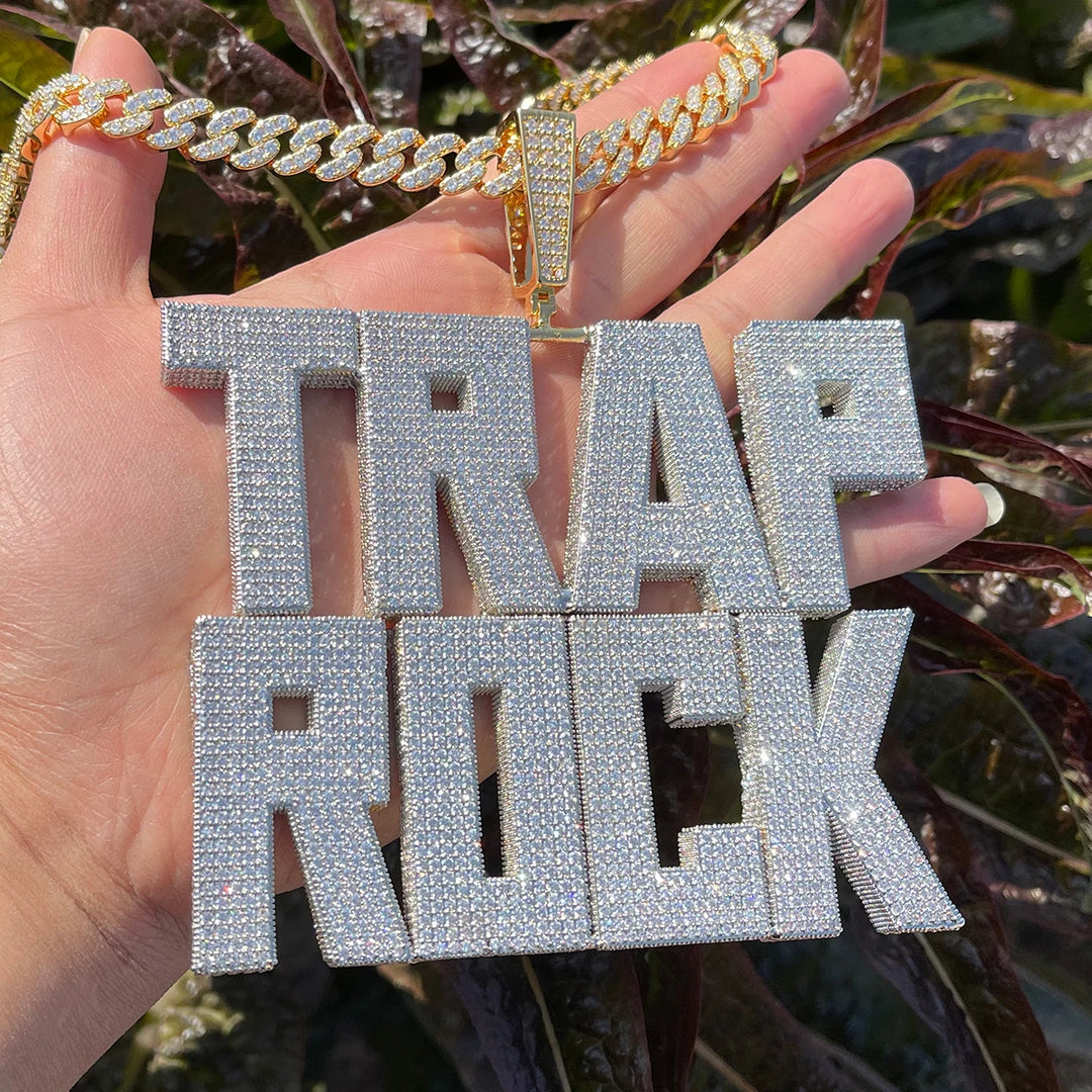 DUBSS - Custom Block Letter Pendant