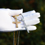 Load image into Gallery viewer, DUBSS -  Iced Out Cross Necklace
