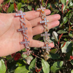 Load image into Gallery viewer, DUBSS - Iced Out Prong Cross Infinity Bracelet
