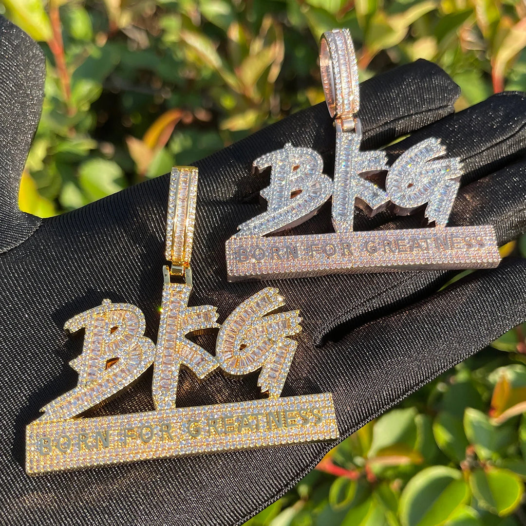 DUBSS - Iced Out Born for Greatness Pendant