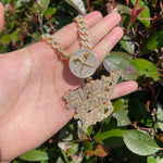 Load image into Gallery viewer, DUBSS - Iced Out Every Body Eats Pendant
