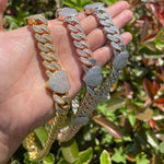 Load image into Gallery viewer, DUBSS - 18mm Iced Out Cuban Heart Chain
