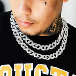 Load image into Gallery viewer, DUBSS - 12mm Iced Infinity Cuban Chain
