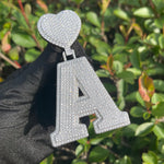 Load image into Gallery viewer, DUBSS - Heart Bail Initial Letter Pendant
