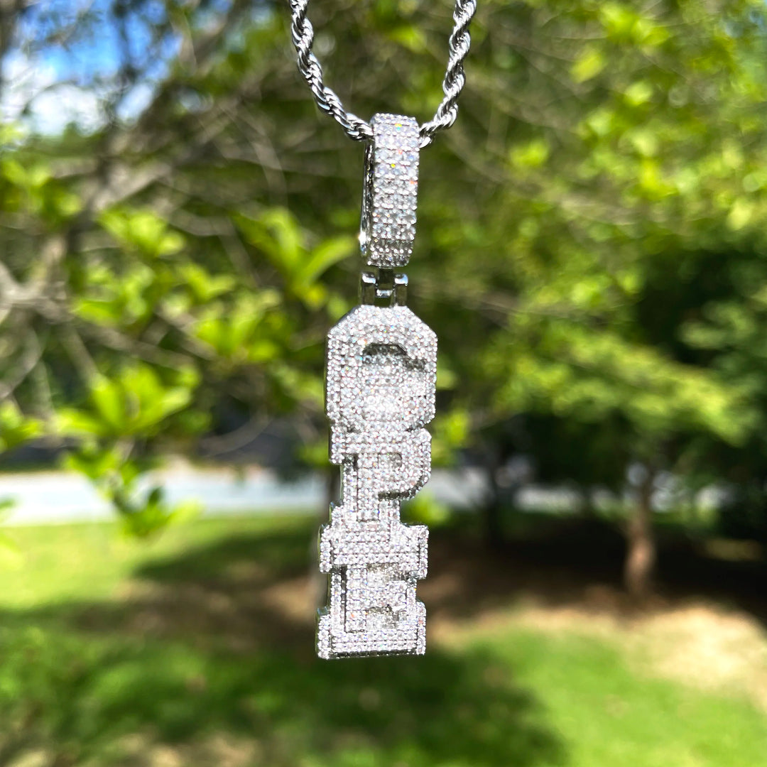 DUBSS - Custom Stacked-Up Letter Pendant