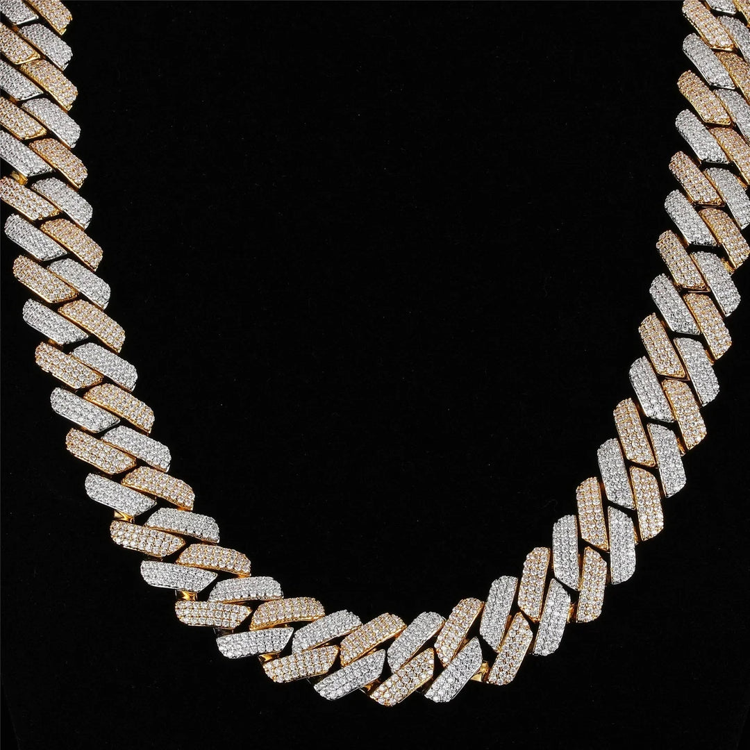 DUBSS - 18mm Iced Miami Cuban Link Chain