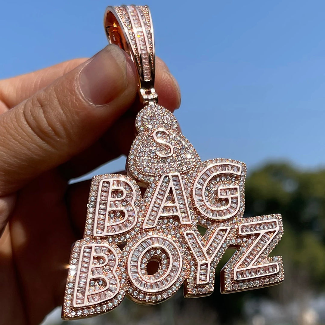 DUBSS - Iced Out BAG BOYZ Pendant