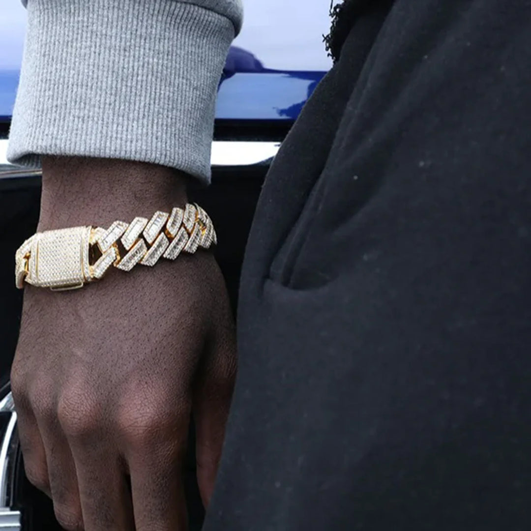 DUBSS - Baguette Sharp Cuban Bracelet