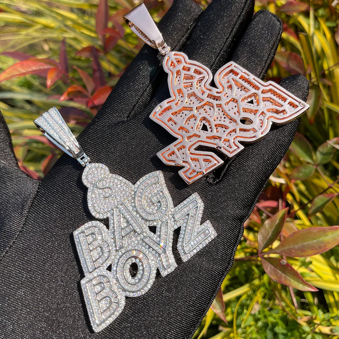 DUBSS - Iced Out BAG BOYZ Pendant