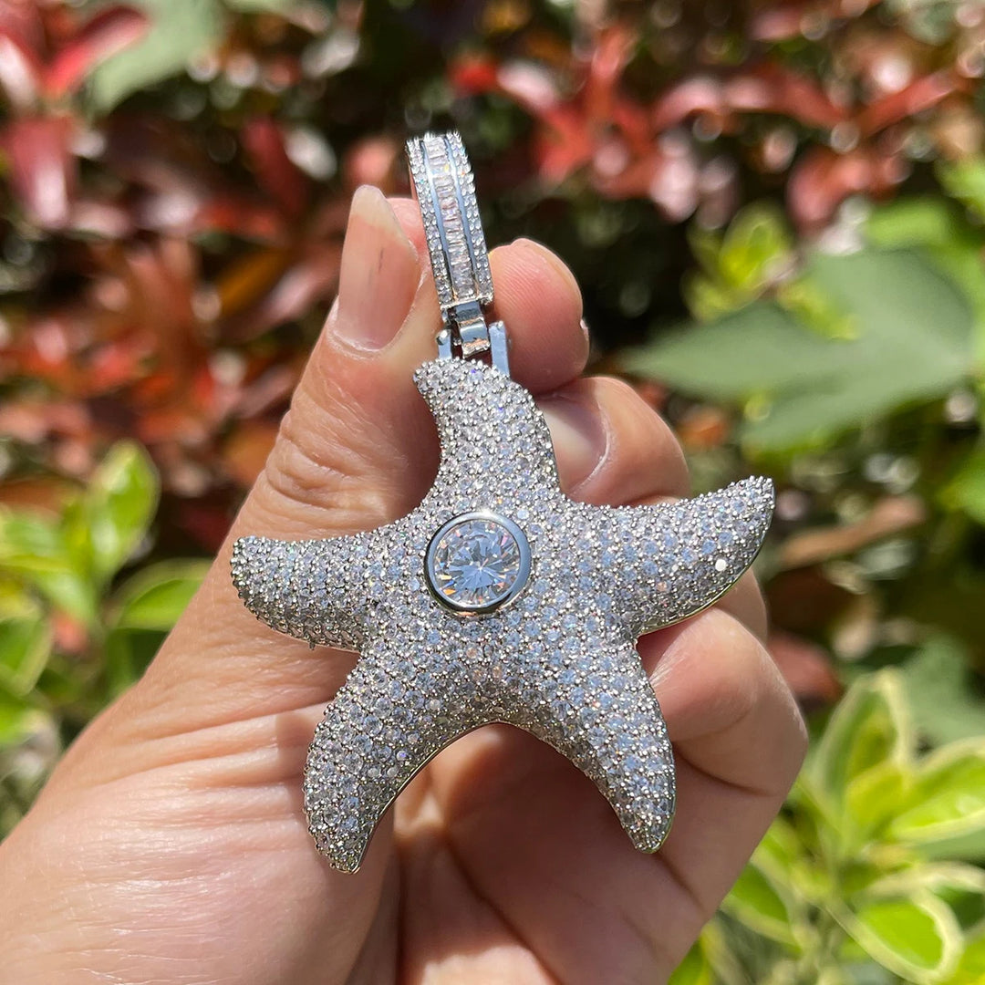 DUBSS - Iced Out Sea Star Pendant