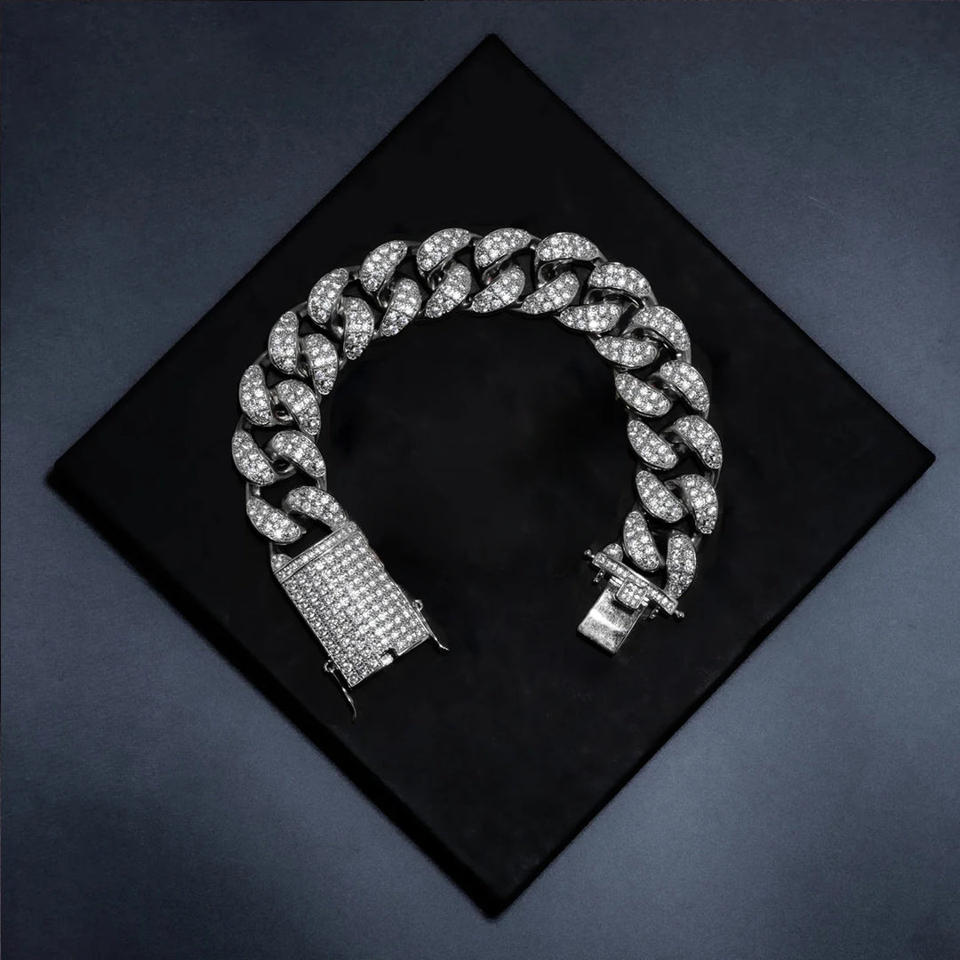 DUBSS - 20mm Player Cuban Link Bracelet