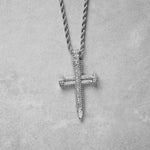 Load image into Gallery viewer, DUBSS - Nail Cross Pendant
