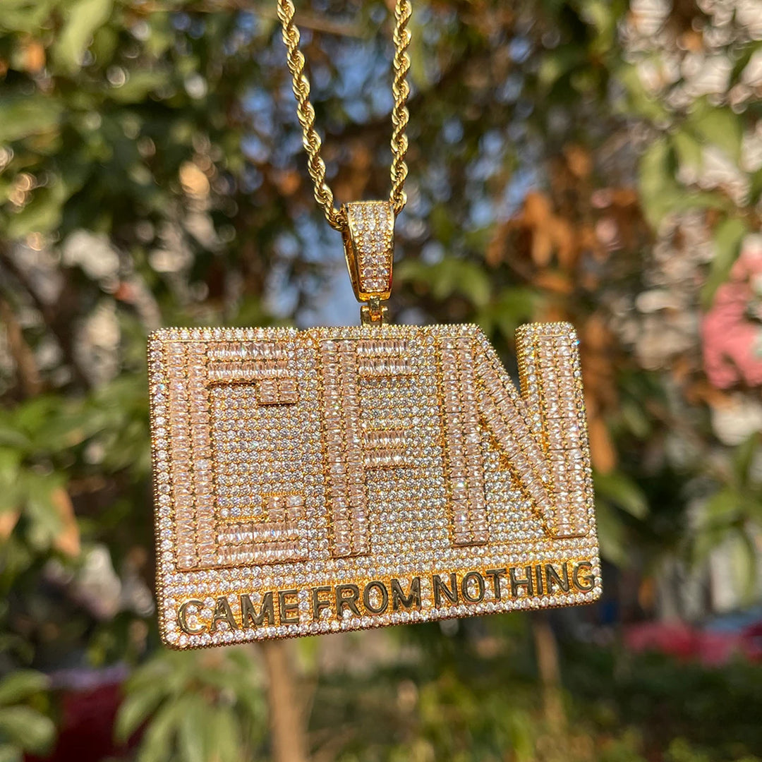 DUBSS - Iced Out Came From Nothing Pendant