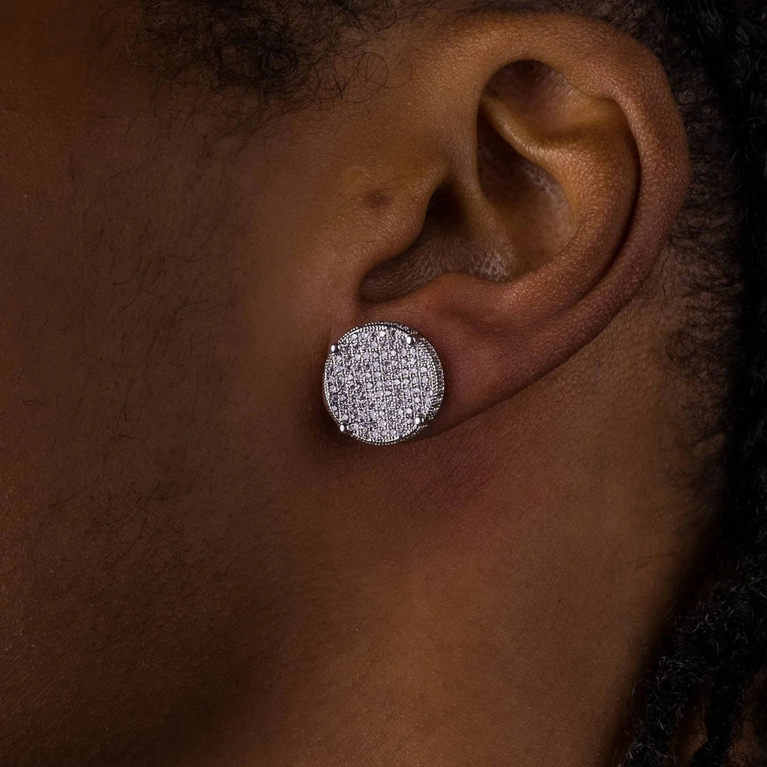 DUBSS - 14mm Round XL Cluster Earrings