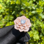 Load image into Gallery viewer, DUBSS - Iced Out Rose Flower Ring
