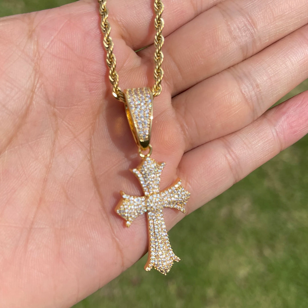 DUBSS - Iced Out Holy Cross Pendant