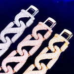 Load image into Gallery viewer, DUBSS - Iced Out Cuban Prong Chain
