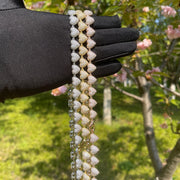 DUBSS - Iced Out Heart Solid Back Necklace