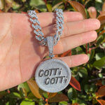 Load image into Gallery viewer, DUBSS - Iced Out Gotti Pendant
