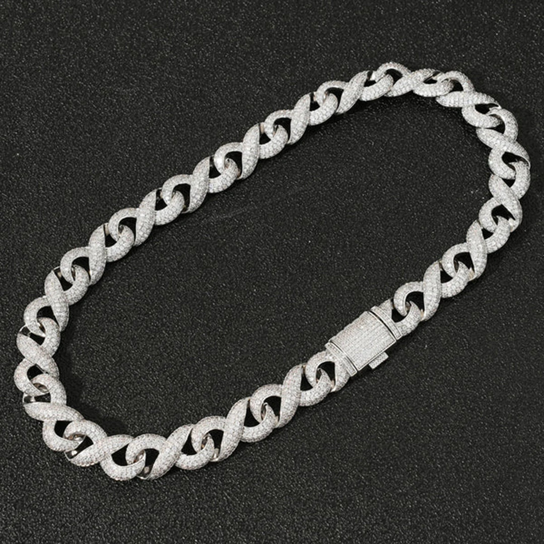 DUBSS - 12mm Iced Infinity Cuban Chain