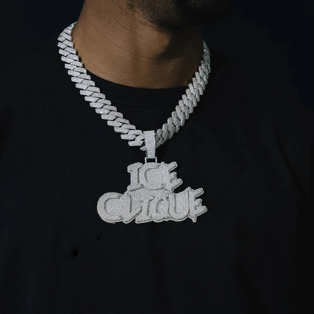 DUBSS - Custom Collares Letter Pendant