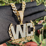 Load image into Gallery viewer, DUBSS - Iced Out Winners Circle Pendant
